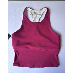 SoulCycle Crop Ribbed Tank Pick Size 6